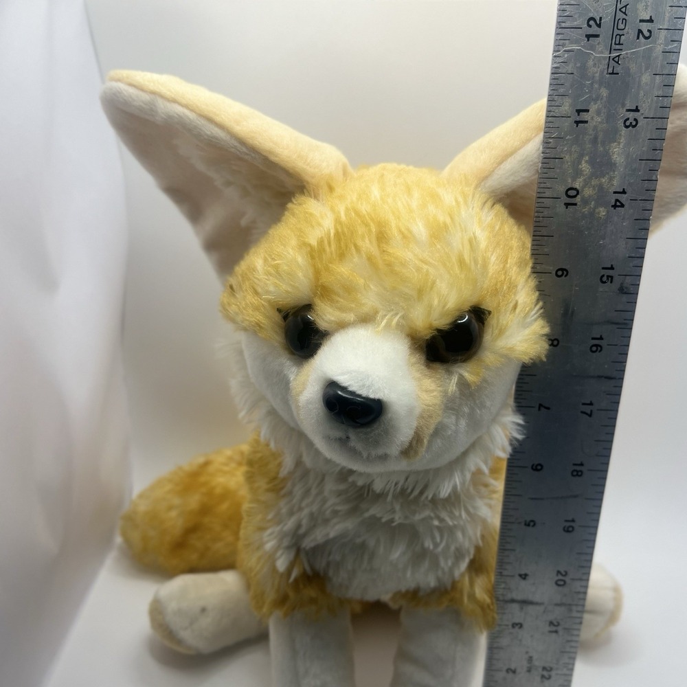 Wild Republic Fennec Fox 12" Stuffed Animal Plush Realistic Endangered Africa - Picture 9 of 9